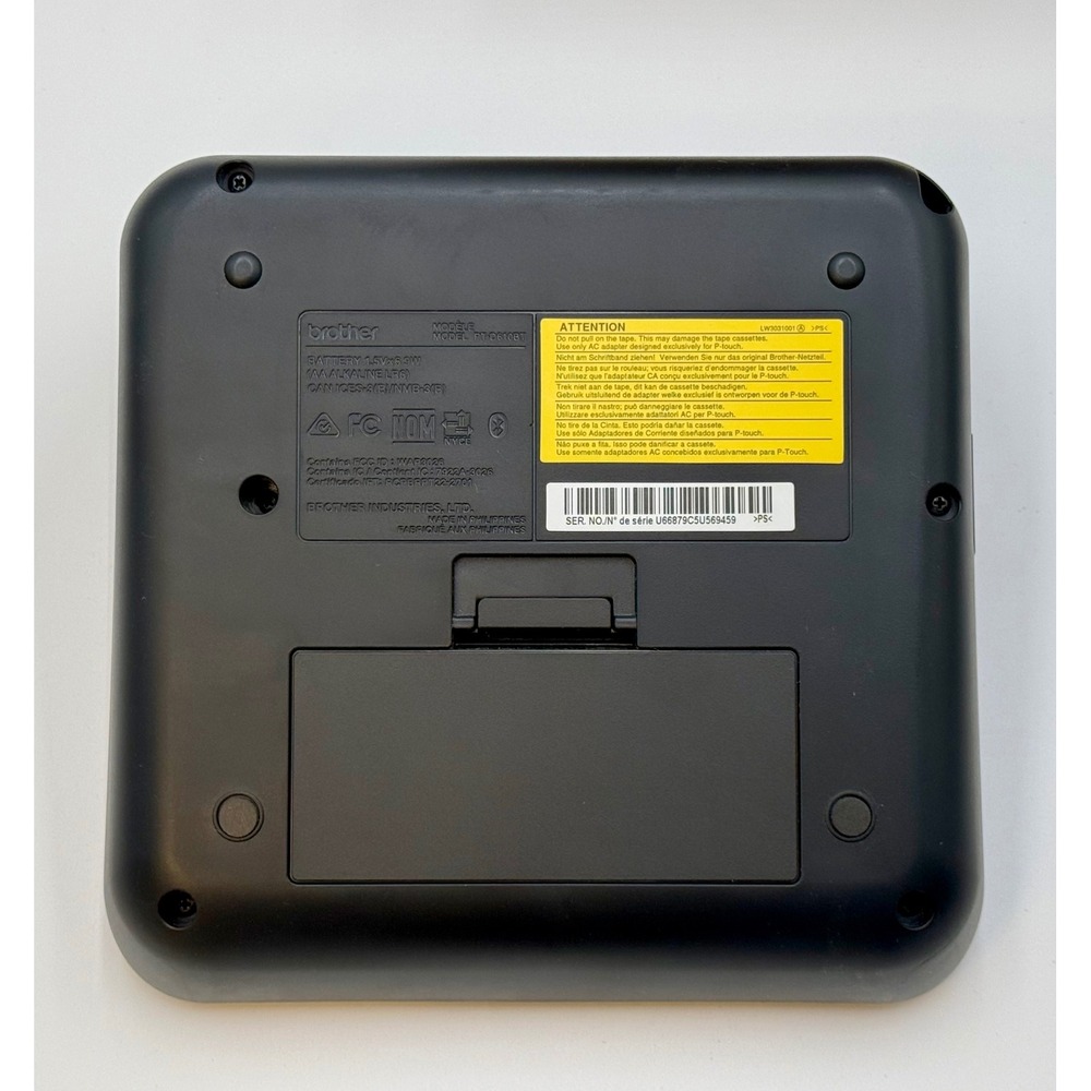 Brother P-Touch D610BT Professional Connected Label Maker Bluetooth USB Black - Picture 4 of 11